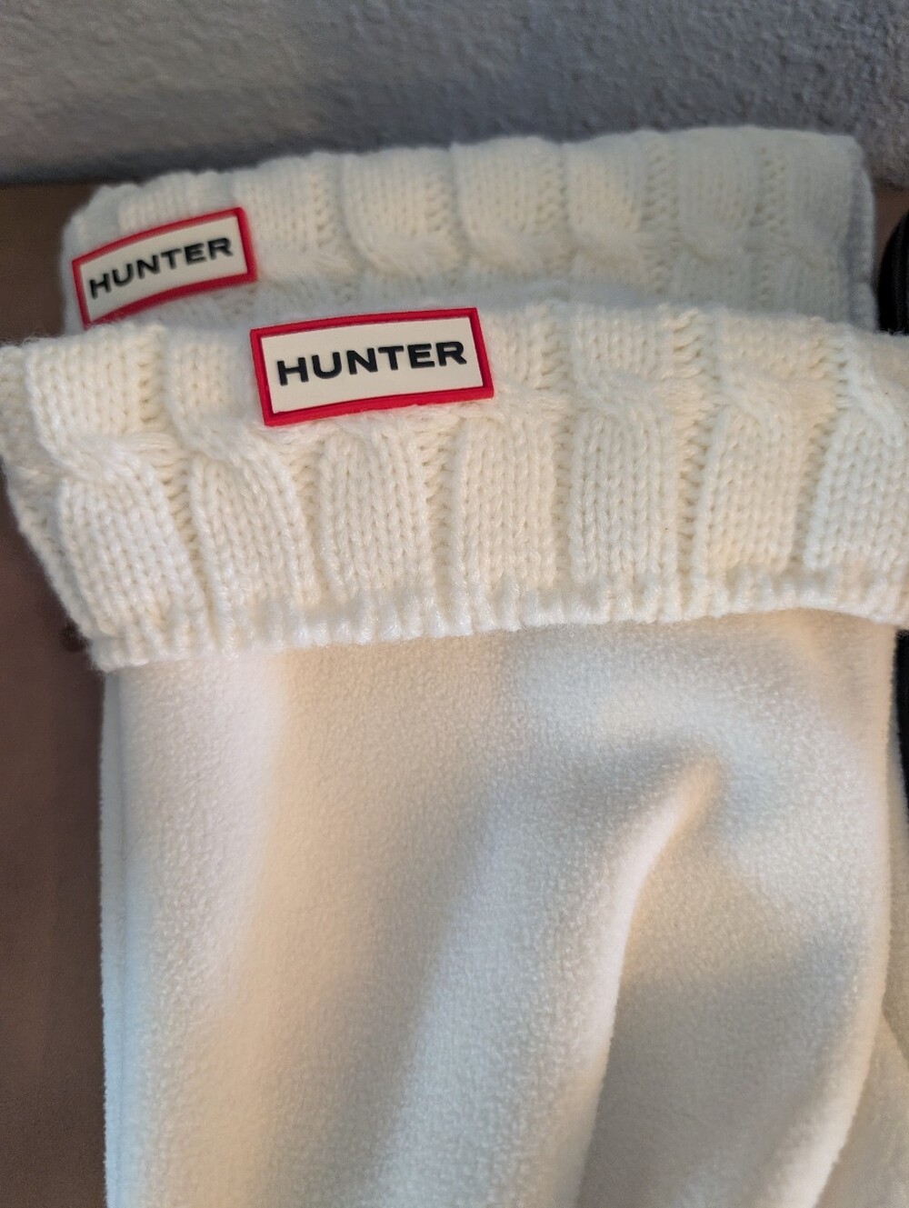 Hunter Women's Black Tall Rain Boots - Picture 8 of 9